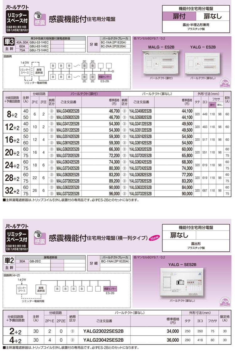 感震機能付リミッタースペース付