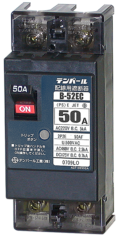 即出荷 2EA1515 テンパール工業 漏電遮断器 Eシリーズ 2P 2E 30AF 15A